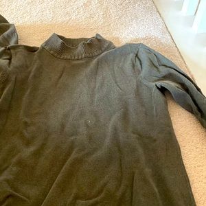 Olive green lightweight sweater